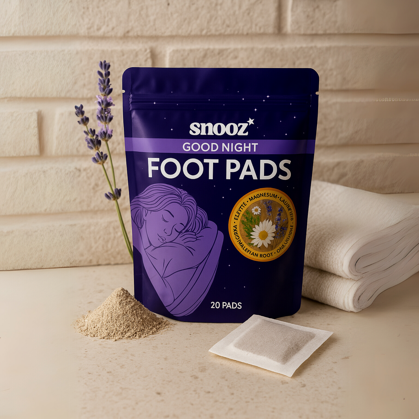 Good Night Sleep Detox Foot Pads With Magnesium Glycinate