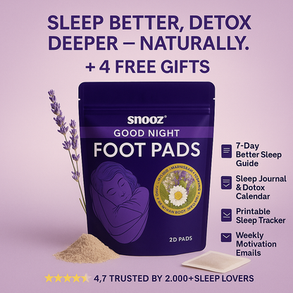 Good Night Sleep Detox Foot Pads With Magnesium Glycinate